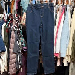 Cat & Jack Women's Dark Blue Straight Leg Jeans